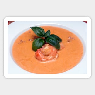 Decadent Shrimp Bisque Sticker